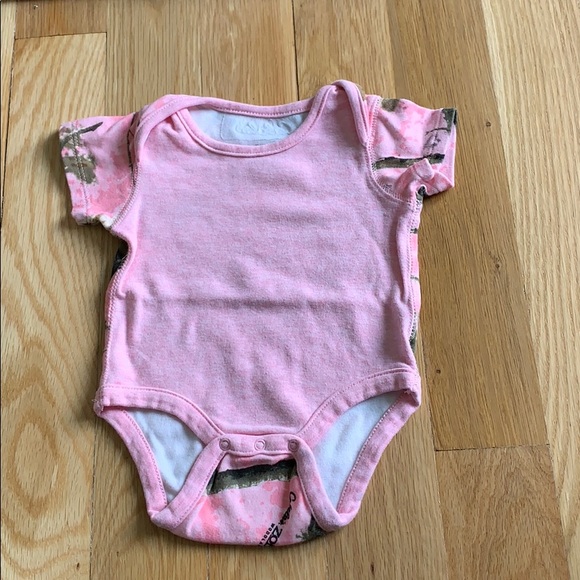 Cabela's One Pieces Cabelas Pink And Camo Onesie Poshmark